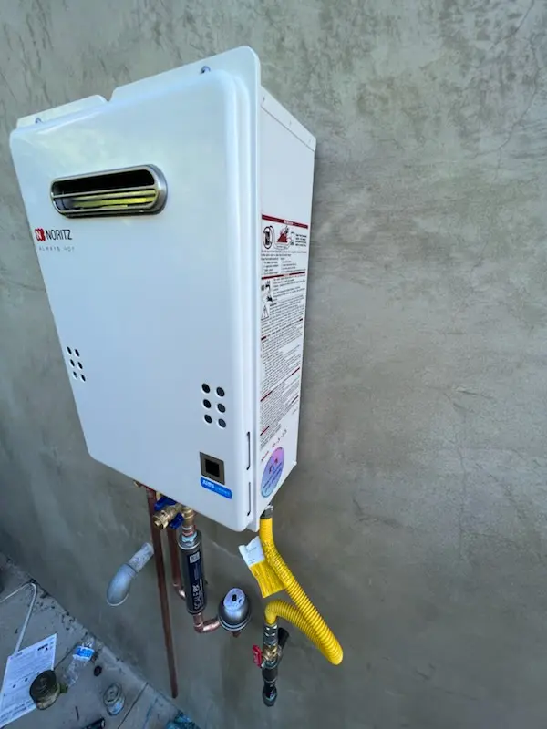 Tankless water heater installation for Chesterville homes